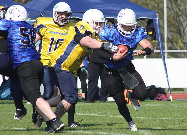 Preseason: Salzgitter Steelers vs Brandenburg Patriots 3:0 06.04.2019