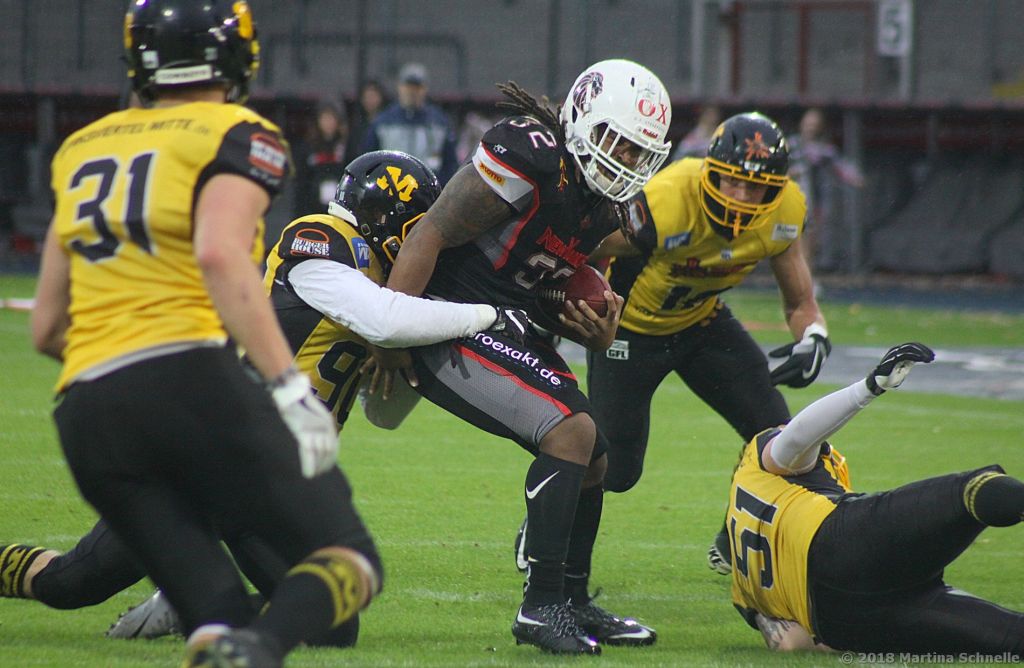 GFL Playoffs: Braunschweig vs München 59:14 22.09.2018