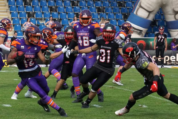 GFL Süd: Frankfurt vs Saarland 00:83 12.06.2021