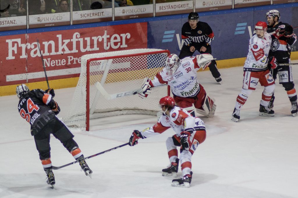 DEL2: Löwen Frankfurt vs. Eispiraten Crimmitschau 9:1 27.01.2019