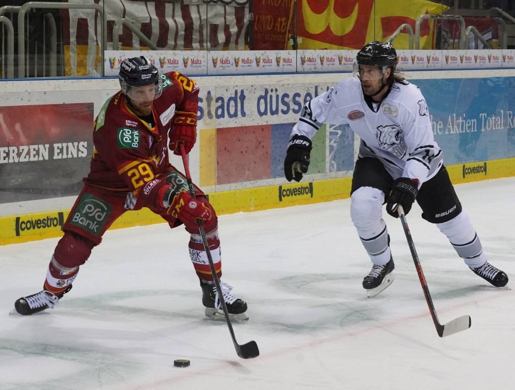 DEL Eishockey: Düsseldorfer EG vs Thomas Sabo Icetigers Nürnberg 1:3 23.01.2019